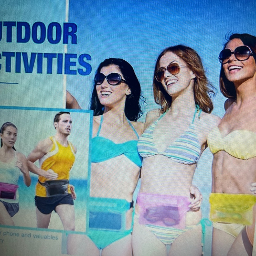 Multicolor waterproof fanny pack